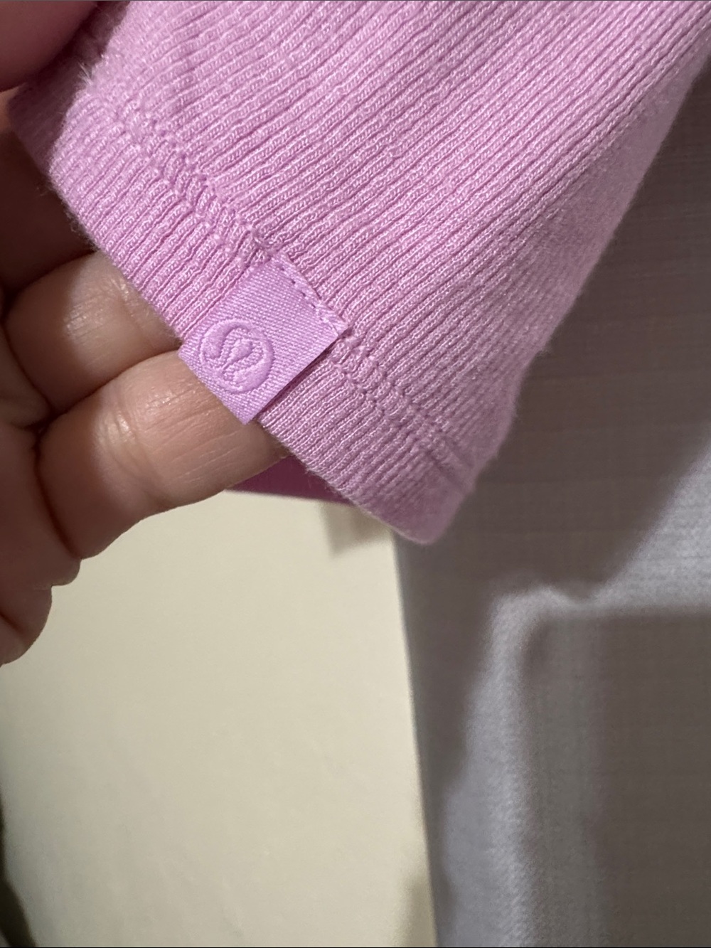 lululemon athletica hold tight straight hem cropped t shirt - Picture 5 of 6